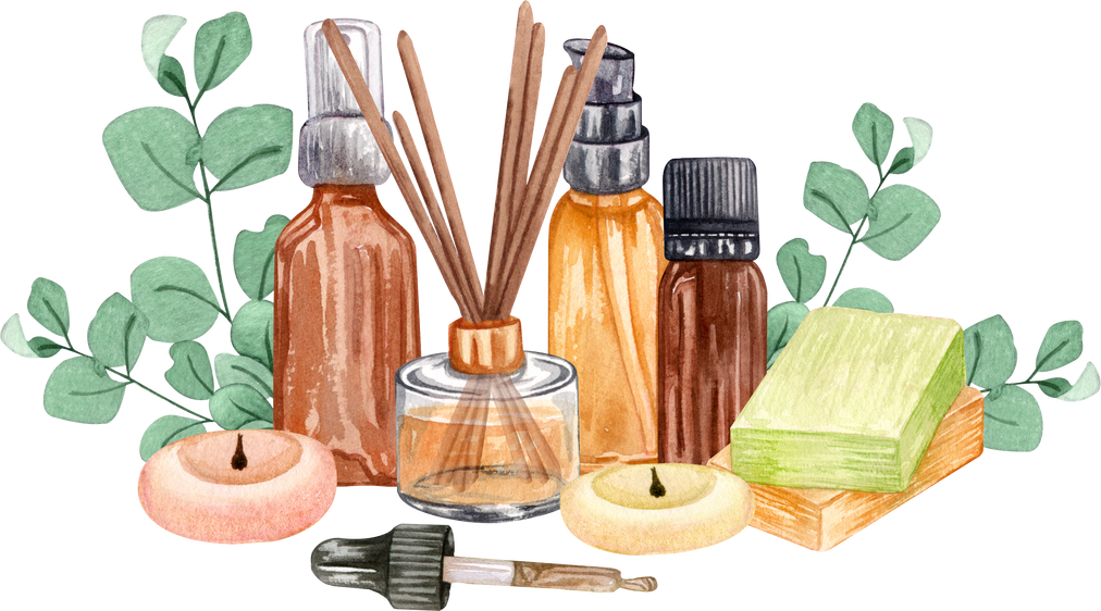 Aromatherapy Spa Illustration